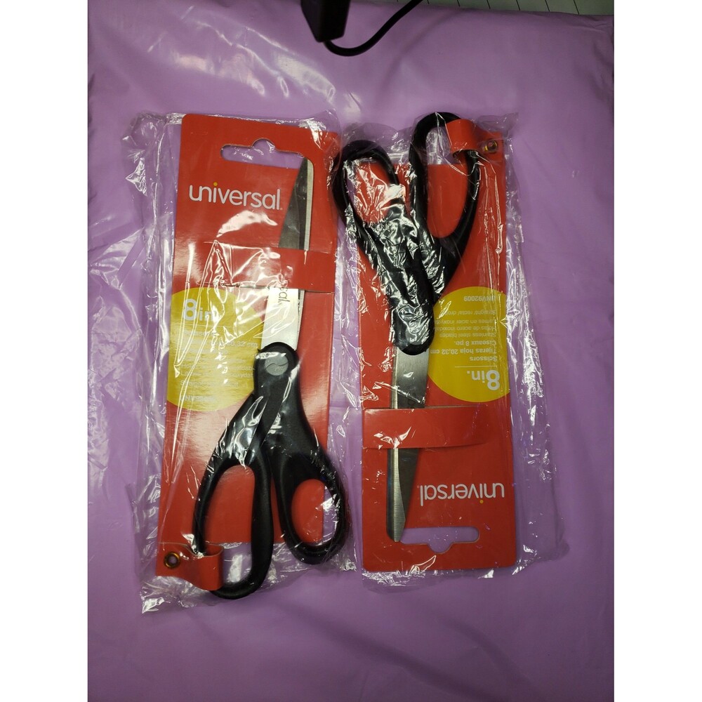 Universal 8 inch Scissors x 2